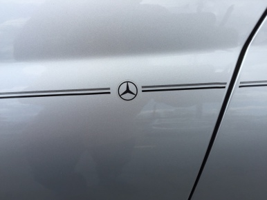 Mercedes-Benz vinyl pinstripe emblem stripe logo decal graphic