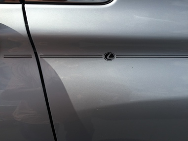 Lexus vinyl pinstripe emblem stripe logo decal graphic stickers