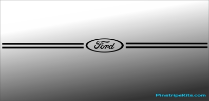 Ford focus explorer f150 expedition taurus escape fusion vinyl pinstripe emblem stripe logo decal graphic