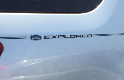 Ford focus explorer f150 expedition taurus escape fusion vinyl pinstripe emblem stripe logo decal graphic