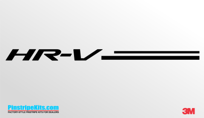 H pinsonda Pilot Accord Civic CRV CR-V Odyssey Pilot Ridgeline Fit HRV HR-V Crosstour vinyl pinstripe emblem logo decal graphic stripe sticker kit