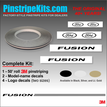 Ford focus explorer f150 expedition taurus escape fusion vinyl pinstripe emblem stripe logo decal graphic