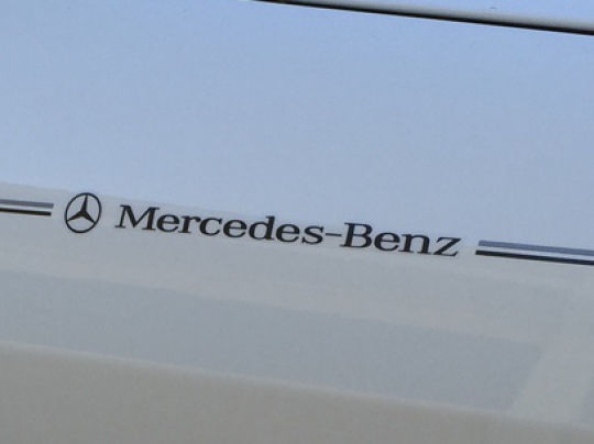 Mercedes-Benz pinstripe logo emblem decal kit stripes graphic