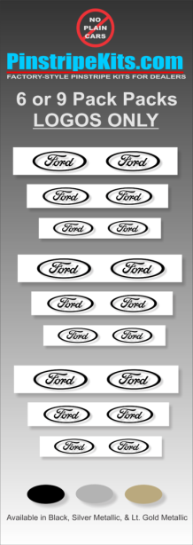 bulk Ford vinyl logo sticker sheet focus explorer f150 expedition taurus escape fusion vinyl pinstripe emblem stripe logo decal graphic