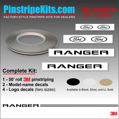 Ford focus explorer f150 expedition taurus escape fusion vinyl pinstripe emblem stripe logo decal graphic