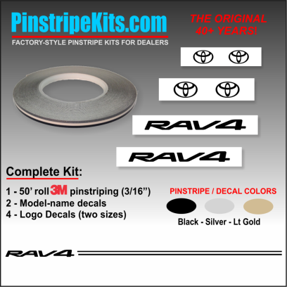 Toyota,auto,car,vehicle,vinyl,sticker,stickers,pinstripe,pinstripes,stripes,small,logo,logos,small,decal,decals,emblem,emblems,graphic,graphicsToyota Camry Corolla Rav4 Tundra Tacoma 4Runnner Highland