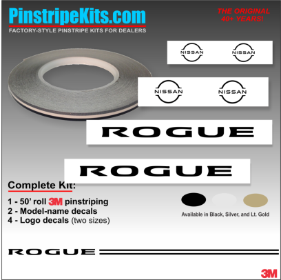 Nissan Altima Maxima Versa Xterra Pathfinder Titan versa Frontier Rogue Pathfinder Murano vinyl pinstripe emblem stripe logo decal graphic