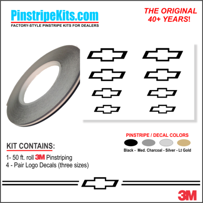 Chevrolet  Chev Chevy bowtie Silverado Impala Malibu Cruze traverse tahoe suburban equinox colorado bowtie chevrolet decal vinyl pinstripe emblem stripe logo decal graphic graphics decals stickers