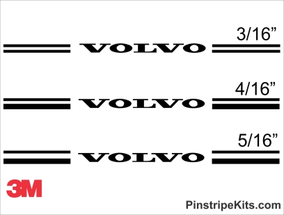Insert an image caption here. Volvo Vinyl Name & Logo Decal Pinstripe Stripe Kit Insert an alternative text here.