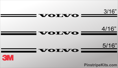 Insert an image caption here. Volvo Vinyl Name & Logo Decal Pinstripe Stripe Kit Insert an alternative text here.