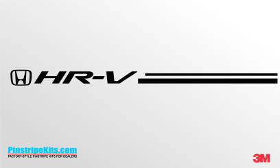 H pinsonda Pilot Accord Civic CRV CR-V Odyssey Pilot Ridgeline Fit HRV HR-V Crosstour vinyl pinstripe emblem logo decal graphic stripe sticker kit