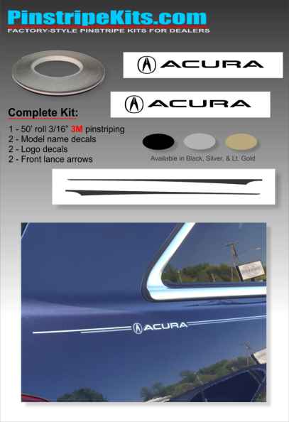 Acura MDX RDX TLX vinyl stripe pinstripe for car truck decal emblem stripe logo decal graphic emblem logo vinyl decal pinstripe graphic sticker stripe