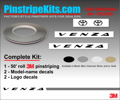 Toyota,auto,car,vehicle,vinyl,sticker,stickers,pinstripe,pinstripes,stripes,small,logo,logos,small,decal,decals,emblem,emblems,graphic,graphicsToyota Camry Corolla Rav4 Tundra Tacoma 4Runnner Highland