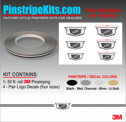 Cadillac SRX, STS, XTS, XT5, ST4, ATS, CTS, Escalade, vinyl pinstripe vinyl emblem stripe logo decal graphic emblem logo vinyl decal pinstripe graphic sticker stripe