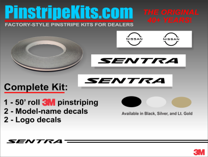 Nissan Altima Maxima Versa Xterra Pathfinder Titan versa Frontier Rogue Pathfinder Murano vinyl pinstripe emblem stripe logo decal graphic