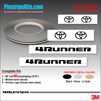 Toyota,auto,car,vehicle,vinyl,sticker,stickers,pinstripe,pinstripes,stripes,small,logo,logos,small,decal,decals,emblem,emblems,graphic,graphicsToyota Camry Corolla Rav4 Tundra Tacoma 4Runnner Highland