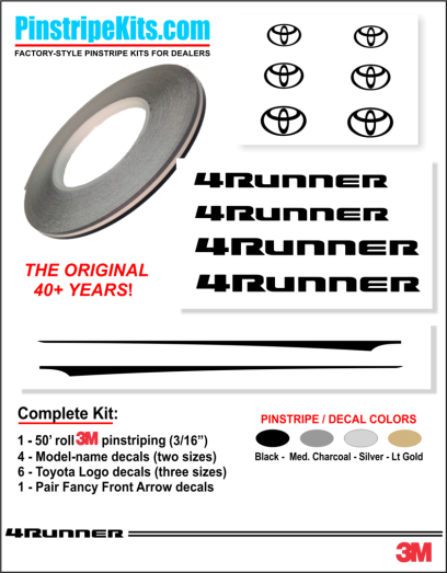 Toyota,auto,car,vehicle,vinyl,sticker,stickers,pinstripe,pinstripes,stripes,small,logo,logos,small,decal,decals,emblem,emblems,graphic,graphicsToyota Camry Corolla Rav4 Tundra Tacoma 4Runnner Highland