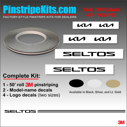 Kia Sportage Sorento Rio Optima Soul Sedona  vinyl pinstripe emblem stripe logo decal graphic