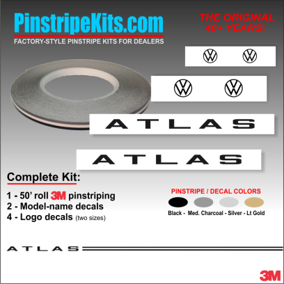 VW Volkswagon Jetta Passat Beetle vinyl pinstripe emblem stripe logo decal graphic