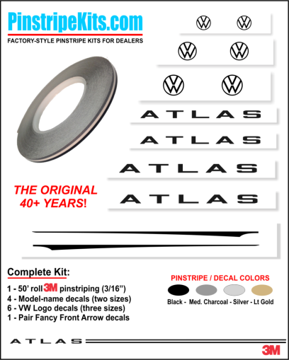 VW Volkswagon Jetta Passat Beetle vinyl pinstripe emblem stripe logo decal graphic