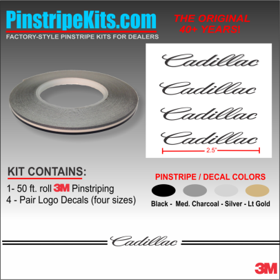 Cadillac SRX, STS, XTS, XT5, ST4, ATS, CTS, Escalade, vinyl pinstripe vinyl emblem stripe logo decal graphic emblem logo vinyl decal pinstripe graphic sticker stripe
