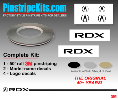 Acura MDX RDX TLX vinyl pinstripe for car truck decal emblem stripe logo decal graphic emblem logo vinyl decal pinstripe graphic sticker stripe