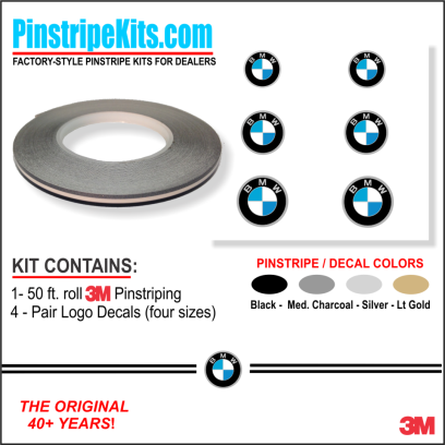 BMW 1 series, 2 series, 3 series, 4 series, 5 series, 6 series, vinyl pinstripe emblem stripe logo decal graphic emblem logo vinyl decal pinstripe graphic sticker stripe