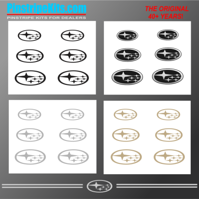 Subaru Legacy, WRX, Impreza, Ascent, Outback Forester, Crosstrek ,auto,car,vehicle,vinyl, pinstripe,pinstripes,stripes,small,logo,logos,small,decal,decals,emblem,emblems,graphic,graphics