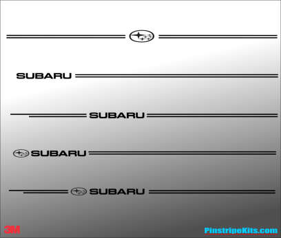 Subaru Legacy, WRX, Impreza, Ascent, Outback, Forester, Crosstrek ,auto,car,vehicle,vinyl, pinstripe,pinstripes,stripes,small,logo,logos,small,decal,decals,emblem,emblems,graphic,graphics