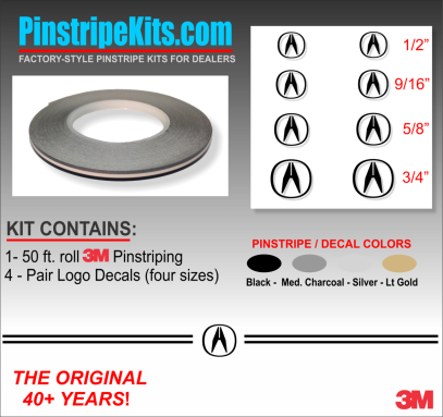 Acura MDX RDX TLX vinyl pinstripe for car truck decal emblem stripe logo decal graphic emblem logo vinyl decal pinstripe graphic sticker stripe