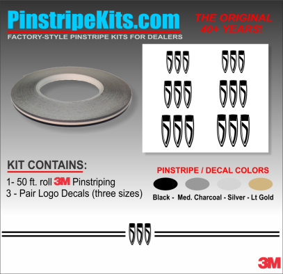 Buick Regal LaCrosse Envision Encore Enclave vinyl pinstripe emblem stripe logo decal graphic emblem logo vinyl decal pinstripe graphic sticker stripe