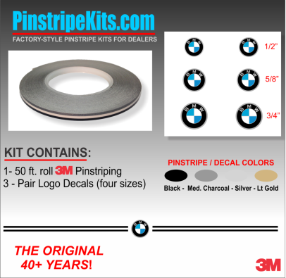 BMW 1 series, 2 series, 3 series, 4 series, 5 series, 6 series, vinyl pinstripe emblem stripe logo decal graphic emblem logo vinyl decal pinstripe graphic sticker stripe