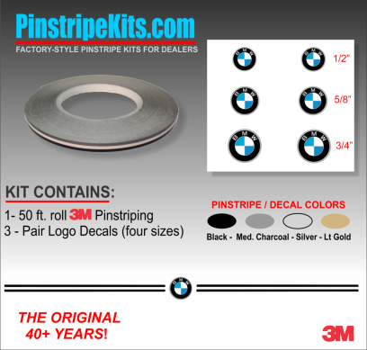 BMW 1 series, 2 series, 3 series, 4 series, 5 series, 6 series, vinyl pinstripe emblem stripe logo decal graphic emblem logo vinyl decal pinstripe graphic sticker stripe