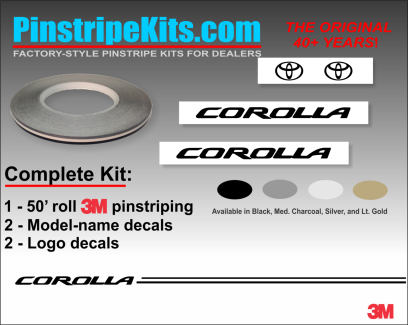 Toyota,auto,car,vehicle,vinyl,sticker,stickers,pinstripe,pinstripes,stripes,small,logo,logos,small,decal,decals,emblem,emblems,graphic,graphicsToyota Camry Corolla Rav4 Tundra Tacoma 4Runnner Highland