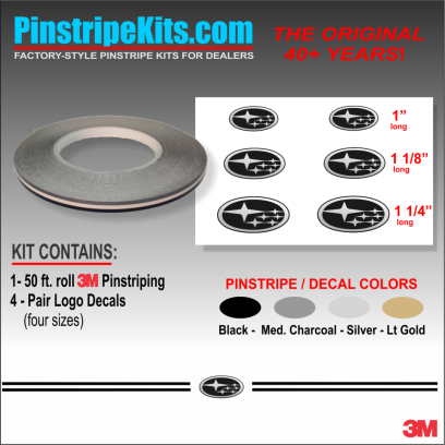 Subaru Legacy, WRX, Impreza, Ascent, Outback Forester, Crosstrek ,auto,car,vehicle,vinyl, pinstripe,pinstripes,stripes,small,logo,logos,small,decal,decals,emblem,emblems,graphic,graphics