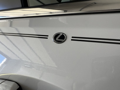 Lexus vinyl pinstripe emblem stripe logo decal graphic