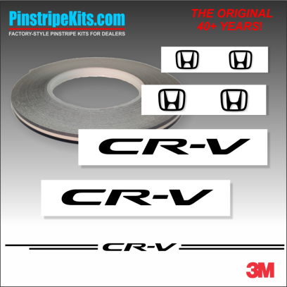 Honda Pilot Accord Civic CRV CR-V Odyssey Pilot Ridgeline Fit HRV HR-V Crosstour vinyl pinstripe emblem logo decal graphic stripe sticker kit