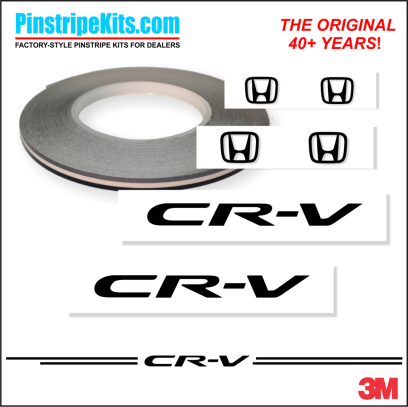 Honda Pilot Accord Civic CRV CR-V Odyssey Pilot Ridgeline Fit HRV HR-V Crosstour vinyl pinstripe emblem logo decal graphic stripe sticker kit