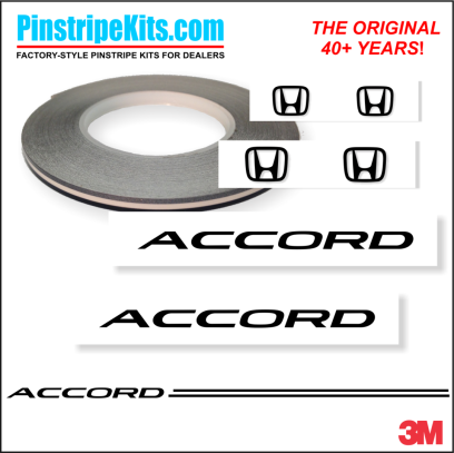 Honda Pilot Accord Civic CRV CR-V Odyssey Pilot Ridgeline Fit HRV HR-V Crosstour vinyl pinstripe emblem logo decal graphic stripe sticker kit