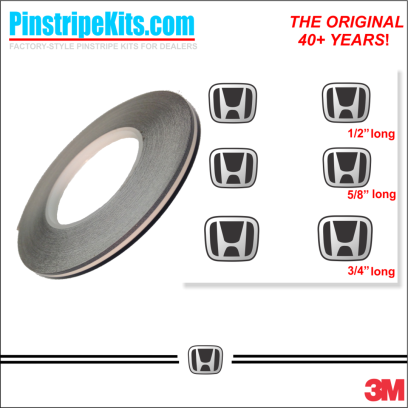 Honda Pilot Accord Civic CRV CR-V Odyssey Pilot Ridgeline Fit HRV HR-V Crosstour vinyl pinstripe emblem logo decal graphic stripe sticker kit