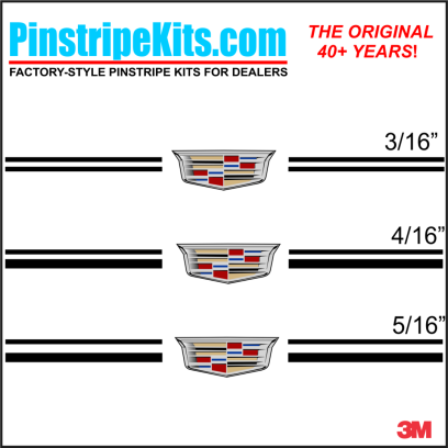Cadillac SRX, STS, XTS, XT5, ST4, ATS, CTS, Escalade, vinyl pinstripe vinyl emblem stripe logo decal graphic emblem logo vinyl decal pinstripe graphic sticker stripe
