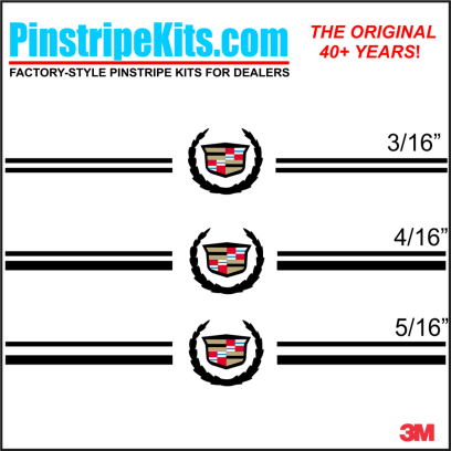 Cadillac SRX, STS, XTS, XT5, ST4, ATS, CTS, Escalade, vinyl pinstripe vinyl emblem stripe logo decal graphic emblem logo vinyl decal pinstripe graphic sticker stripe