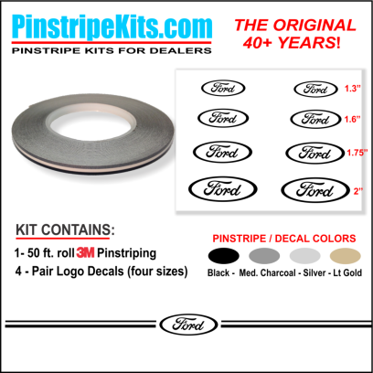 Ford focus explorer f150 expedition taurus escape fusion vinyl pinstripe emblem stripe logo decal graphic