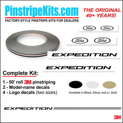 Ford focus explorer f150 expedition taurus escape fusion vinyl pinstripe emblem stripe logo decal graphic