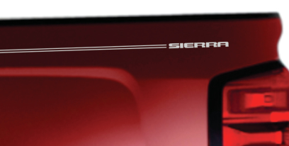 GMC Sierra Acadia terrain yukon envoy vinyl pinstripe emblem stripe logo decal graphic