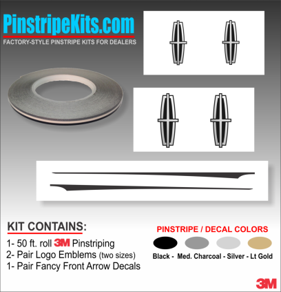 Lincoln vinyl pinstripe emblem stripe logo decal graphicvinyl pinstripe emblem stripe logo decal graphic stickers