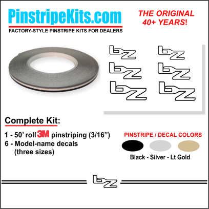 Toyota Camry Corolla Rav4 Tundra Tacoma 4Runnner Highlander vinyl pinstripe emblem stripe logo decal graphic