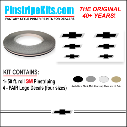 Chevrolet  Chev Chevy bowtie Silverado Impala Malibu Cruze traverse tahoe suburban equinox colorado bowtie chevrolet decal vinyl pinstripe emblem stripe logo decal graphic graphics decals stickers