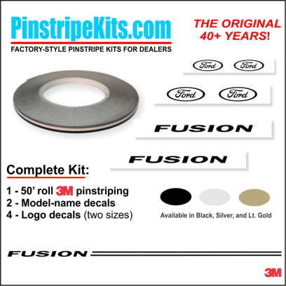 Ford focus explorer f150 expedition taurus escape fusion vinyl pinstripe emblem stripe logo decal graphic