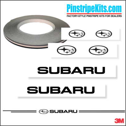 Subaru Legacy, WRX, Impreza, Ascent, Outback Forester, Crosstrek ,auto,car,vehicle,vinyl, pinstripe,pinstripes,stripes,small,logo,logos,small,decal,decals,emblem,emblems,graphic,graphics